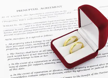 prenuptial agreement marion illinois